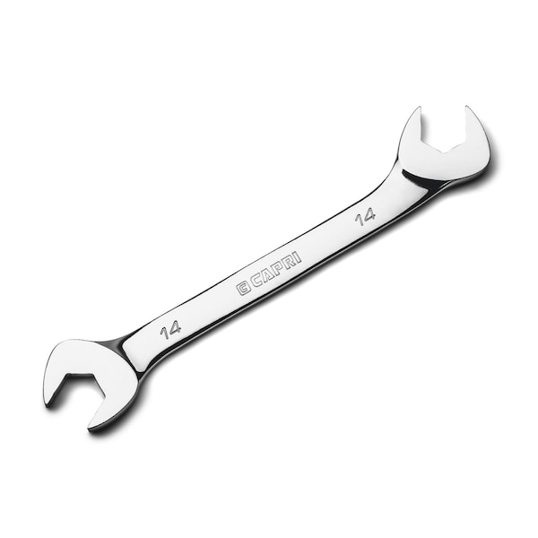 14mm Angle Open End Wrench, 30Deg and 60Deg Angles, Metric